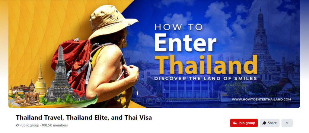 How to Enter Thailand Facebook Group